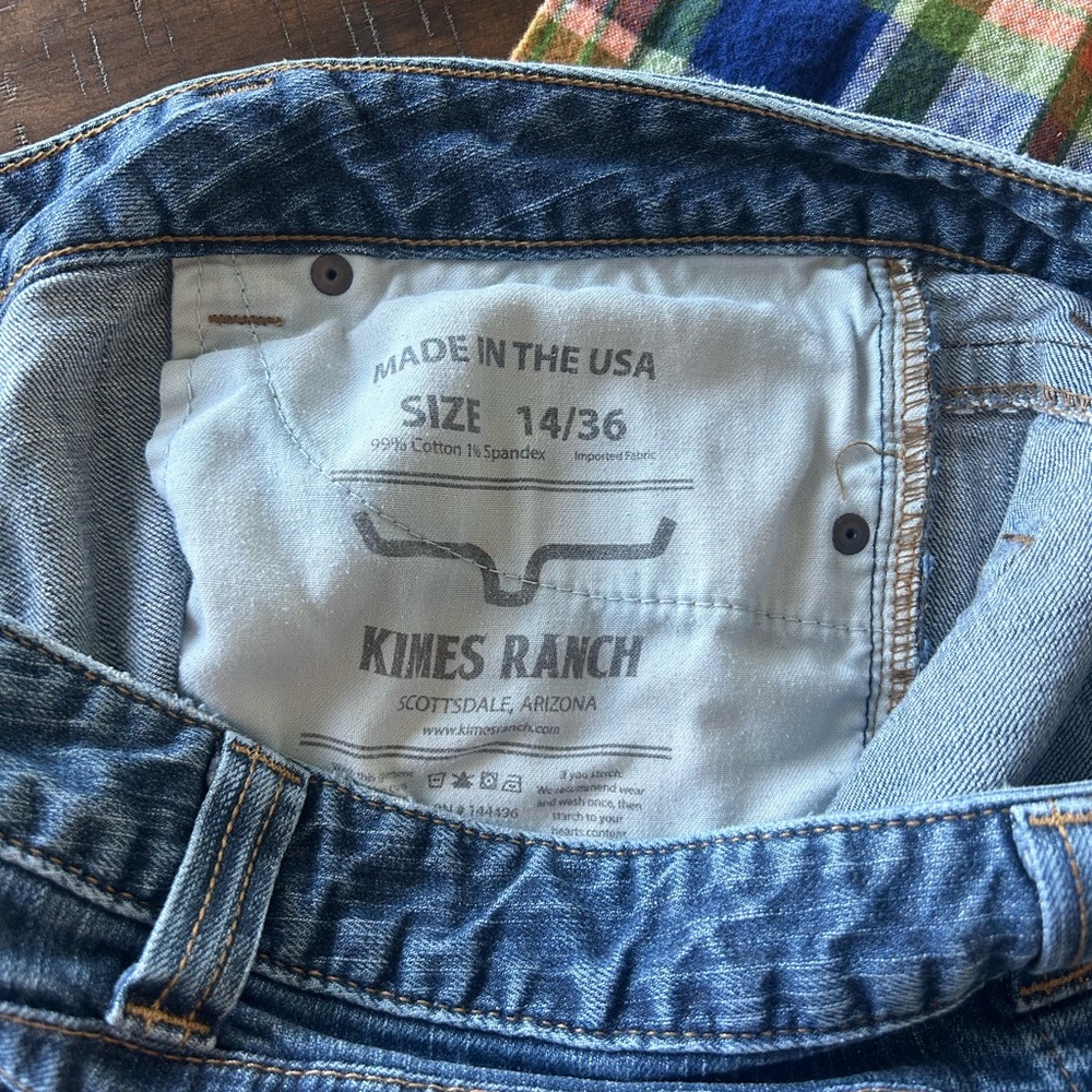 Kimes Ranch Indigo Straight Leg Jeans